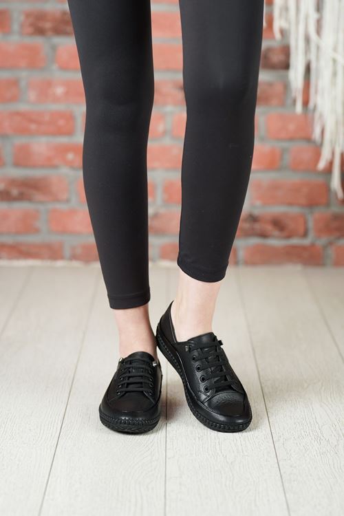LİZSHOE HAKİKİ DERİ KADIN GÜNLÜK AYAKKABI VYGR 53626Y