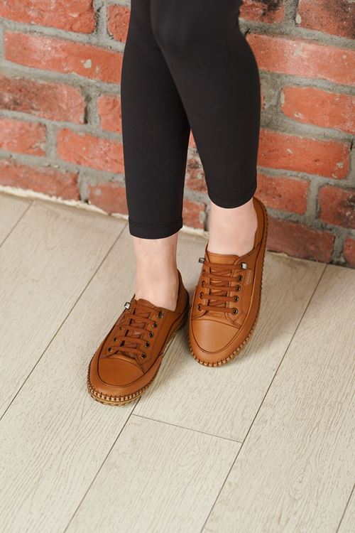 LİZSHOE HAKİKİ DERİ KADIN GÜNLÜK AYAKKABI VYGR 53626Y