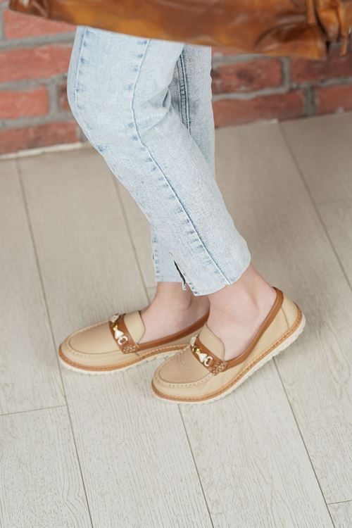 LİZSHOE HAKİKİ DERİ KADIN GÜNLÜK AYAKKABI VYGR 52526Y