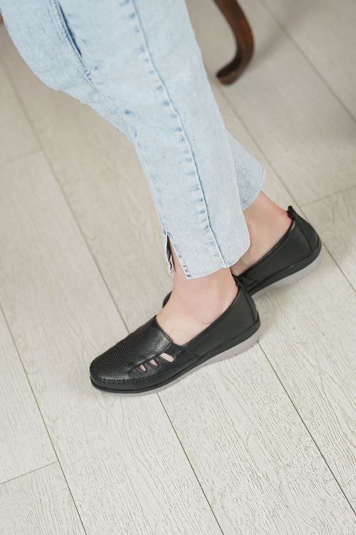 LİZSHOE HAKİKİ DERİ KADIN GÜNLÜK AYAKKABI VYGR 11026Y
