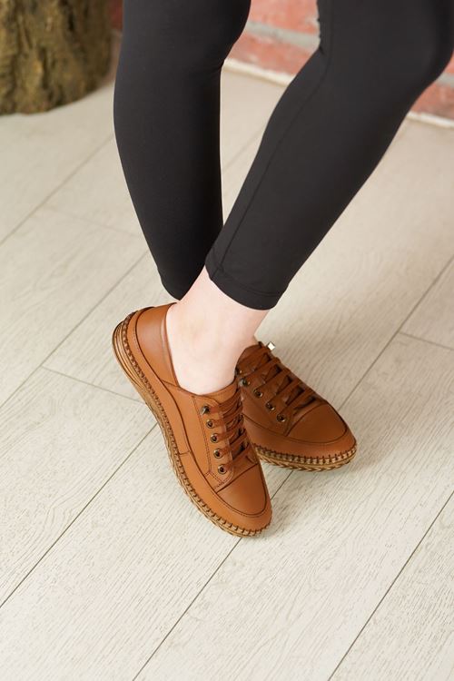 LİZSHOE HAKİKİ DERİ KADIN GÜNLÜK AYAKKABI VYGR 53626Y