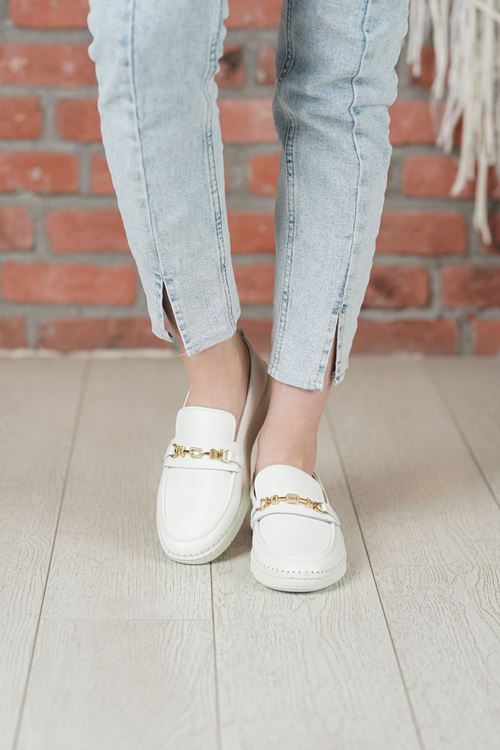 LİZSHOE HAKİKİ DERİ KADIN GÜNLÜK AYAKKABI VYGR 54026Y