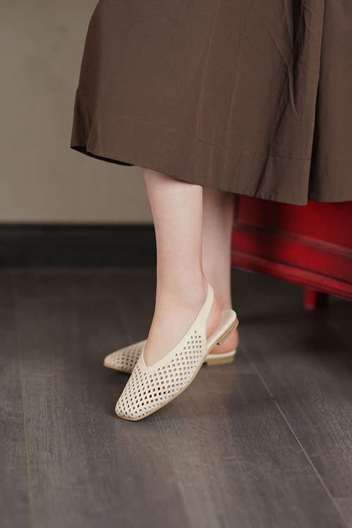 MAMMAMİA HAKİKİ DERİ KADIN SANDALET 270026Y