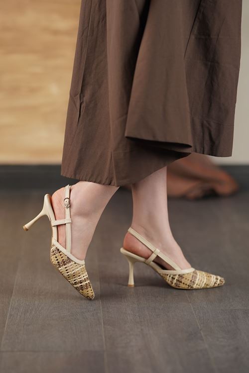 LİZSHOE HAKİKİ DERİ KADIN STİLETTO MNZ 2695526Y