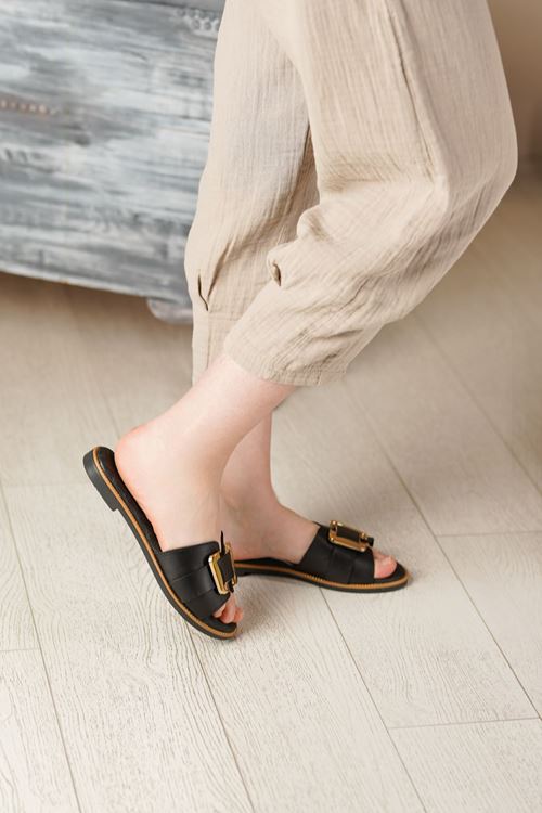 MAMMAMİA HAKİKİ DERİ KADIN TERLİK 143026Y
