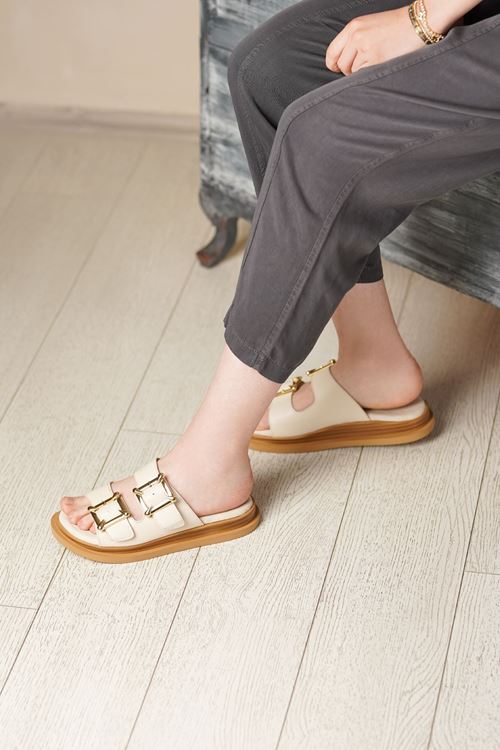 MAMMAMİA HAKİKİ DERİ KADIN TERLİK 178026Y