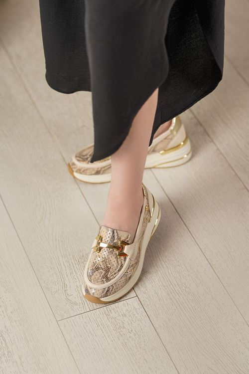 MAMMAMİA HAKİKİ DERİ KADIN GÜNLÜK AYAKKABI 324026Y