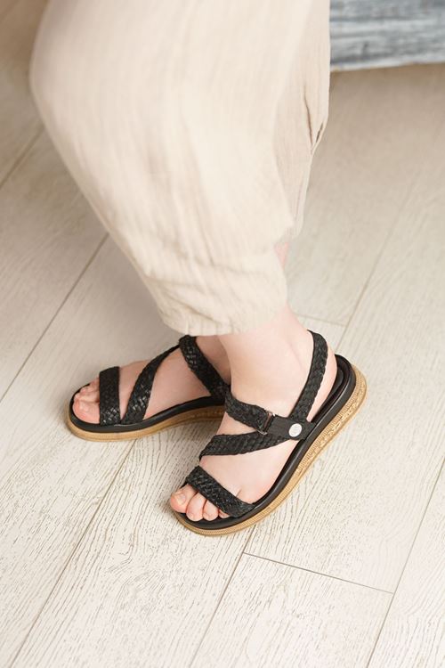 MAMMAMİA HAKİKİ DERİ KADIN SANDALET 296526Y