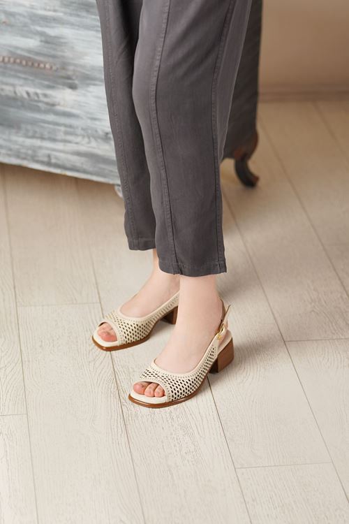 MAMMAMİA HAKİKİ DERİ KADIN SANDALET 298526Y