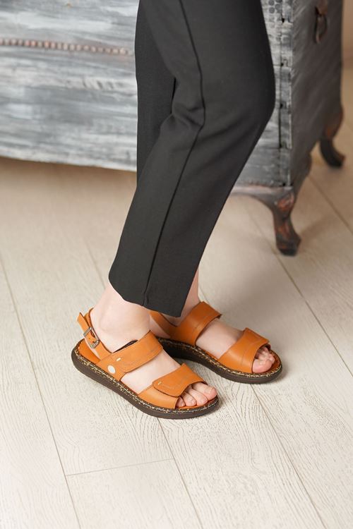 MAMMAMİA HAKİKİ DERİ KADIN SANDALET 274526Y