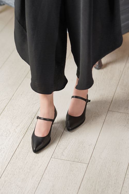 LİZSHOE HAKİKİ DERİ KADIN STİLETTO NSH 268826Y