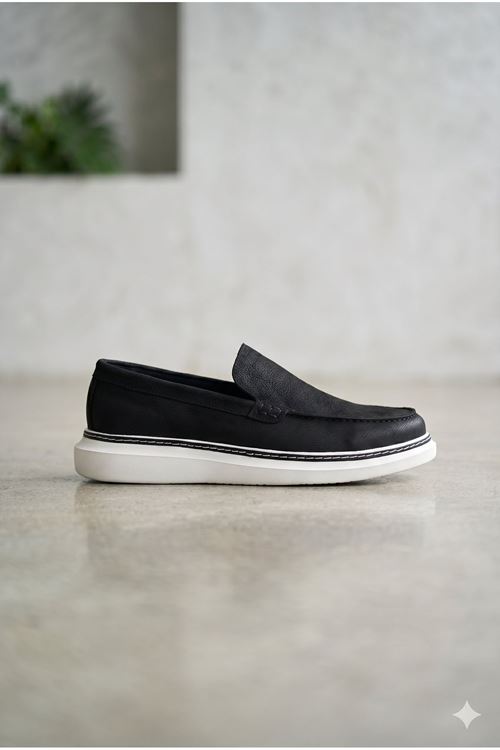 LİZSHOE HAKİKİ DERİ ERKEK GÜNLÜK AYAKKABI EK SİZM 26Y