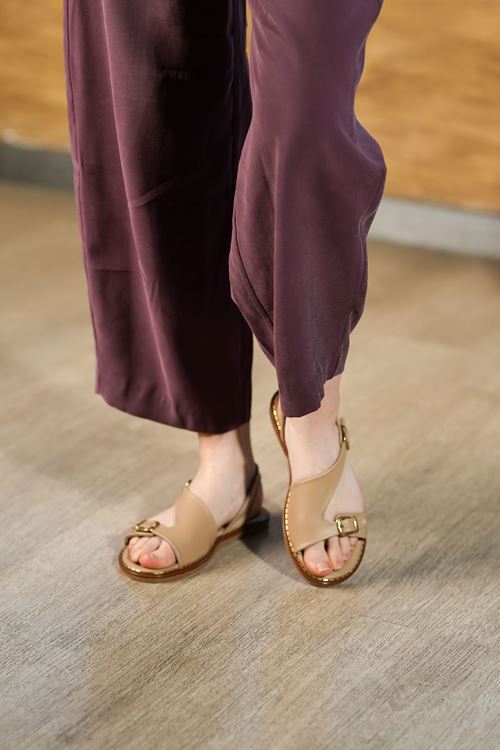 LİZSHOE HAKİKİ DERİ KADIN SANDALET ENZ 5407-26Y
