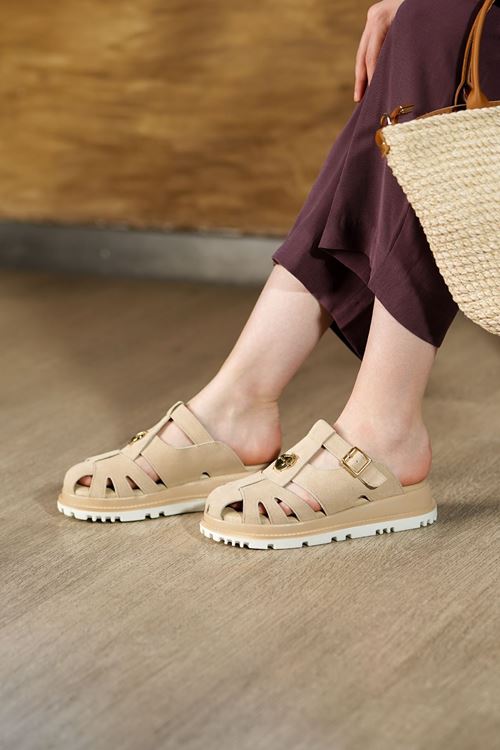 LİZSHOE HAKİKİ DERİ KADIN TERLİK SPİL 1326Y