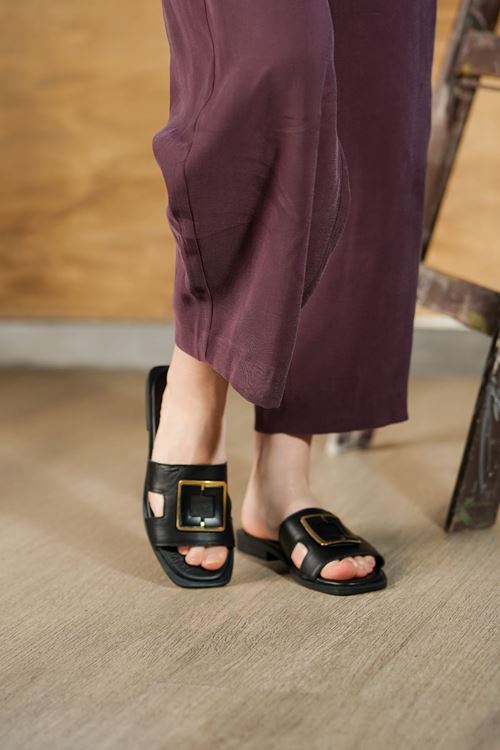 LİZSHOE HAKİKİ DERİ KADIN TERLİK ZEYN 410626Y
