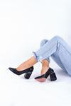 LİZSHOE 695 21K N.ANGL STİLETTO - SİYAH