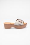 LİZSHOE HAKİKİ DERİ KADIN TERLİK ZYN 761122Y - VİZON SÜET