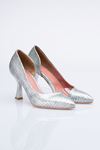 LİZSHOE  KADIN STİLETTO AYAKKABI  NEW 065324Y - LAME