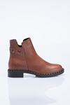 LİZSHOE HAKİKİ DERİ KADIN GÜNLÜK BOT PPT 849422K - TABA