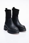 LİZSHOE KADIN GÜNLÜK BOT FMT 500622K - SİYAH