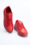 LİZSHOE HAKİKİ DERİ KADIN SPOR AYAKKABI SNL 35224K - KIRMIZI