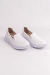LİZSHOE HAKİKİ DERİ KADIN GÜNLÜK AYAKKABI VYGR 913024Y - BEYAZ