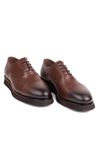 LİZSHOE HAKİKİ DERİ ERKEK KLASİK AYAKKABI PİK 203024Y - KAHVE
