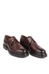 LİZSHOE HAKİKİ DERİ ERKEK GÜNLÜK AYAKKABI PİK 45024Y - KAHVE