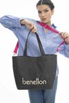 BENETTON KADIN ÇANTA 116324Y - SİYAH