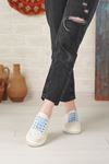MAMMAMİA HAKİKİ DERİ KADIN SPOR AYAKKABI 1025Y - BEJ