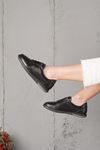 LİZSHOE HAKİKİ DERİ KADIN GÜNLÜK AYAKKABI VYGR 08025Y - SİYAH