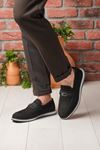 LİZSHOE HAKİKİ DERİ ERKEK GÜNLÜK AYAKKABI MDGN 18525Y - SİYAH NUBUK