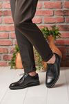 LİZSHOE HAKİKİ DERİ ERKEK GÜNLÜK AYAKKABI MDGN 216225Y - SİYAH