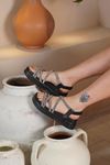 LİZSHOE KADIN SANDALET VYGR 14425Y - SİYAH