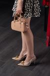 LİZSHOE KASIN STİLETTO UNSE 246325Y - TEN