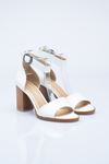 LİZSHOE HAKİKİ DERİ KADIN TOPUKLU AYAKKABI AKB 30122Y
