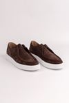 LİZSHOE HAKİKİ SÜET DERİ ERKEK GÜNLÜK AYAKKABI PİK 161723Y