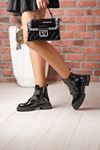 MAMMAMİA HAKİKİ DERİ KADIN BOT 817525K