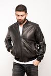 LİZ LEATHER ERKEK DERİ MONT KOLEJ