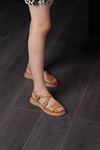 MAMMAMİA HAKİKİ DERİ KADIN SANDALET 501025Y