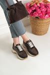 LİZSHOE HAKİKİ DERİ KADIN SPOR AYAKKABI KLMN 103026Y
