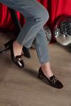 LİZSHOE HAKİKİ DERİ KADIN TOPUKLU AYAKKABI NİSH 254925K
