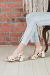 LİZSHOE HAKİKİ DERİ KADIN SANDALET MNZ 2570226Y