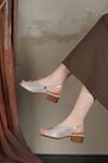 MAMMAMİA HAKİKİ DERİ KADIN SANDALET 280526Y