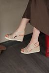 MAMMAMİA HAKİKİ DERİ KADIN SANDALET 292526Y