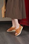 MAMMAMİA HAKİKİ DERİ KADIN SANDALET 236526Y