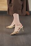 LİZSHOE HAKİKİ DERİ KADIN STİLETTO MNZ 2695526Y