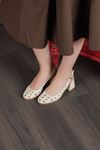 LİZSHOE HAKİKİ DERİ KADIN TOPUKLU AYAKKABI NİSH 262526Y