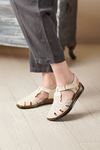 MAMMAMİA HAKİKİ DERİ KADIN SANDALET 236026Y