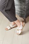 MAMMAMİA HAKİKİ DERİ KADIN SANDALET 278026Y
